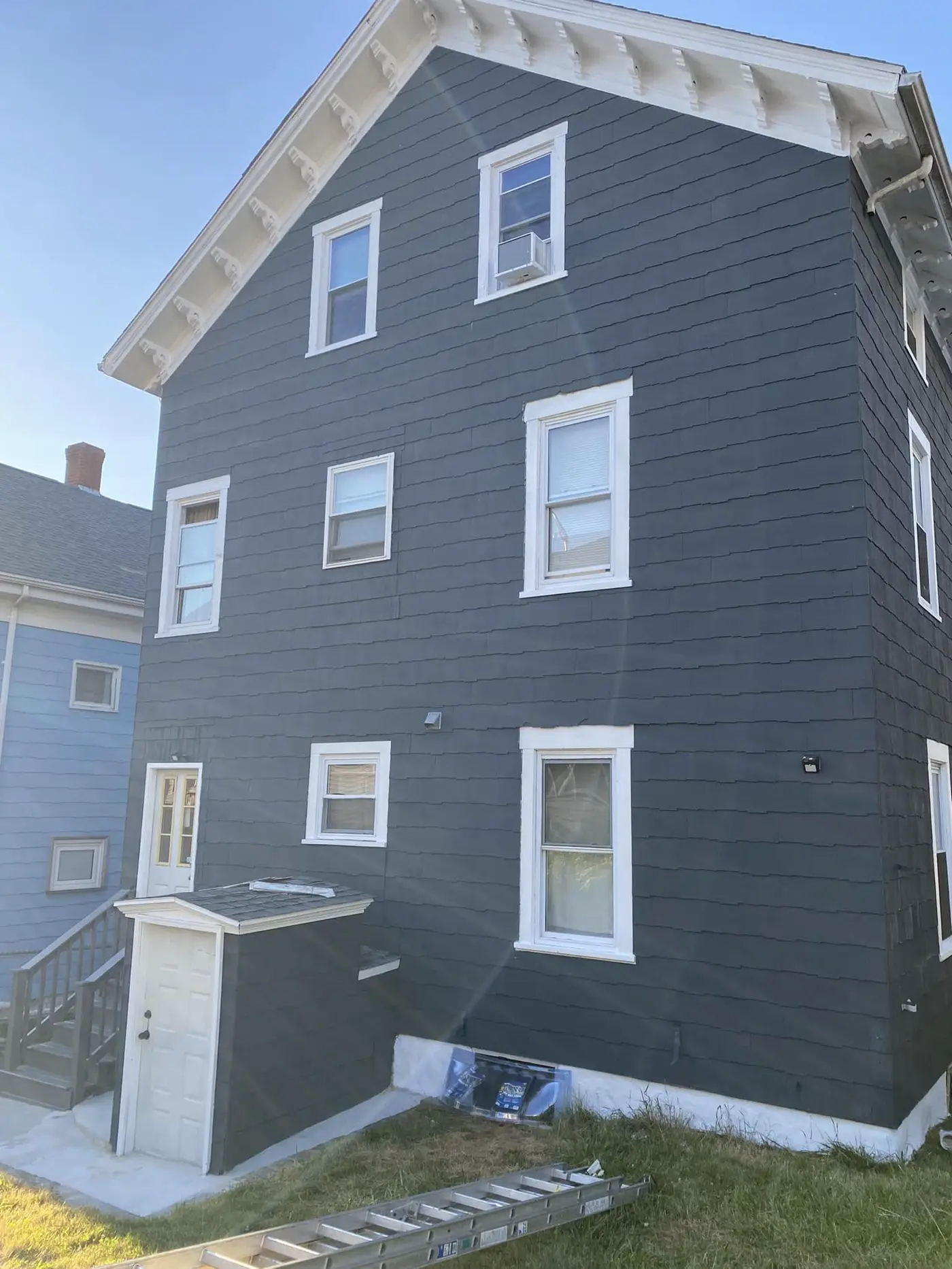 Siding and paint